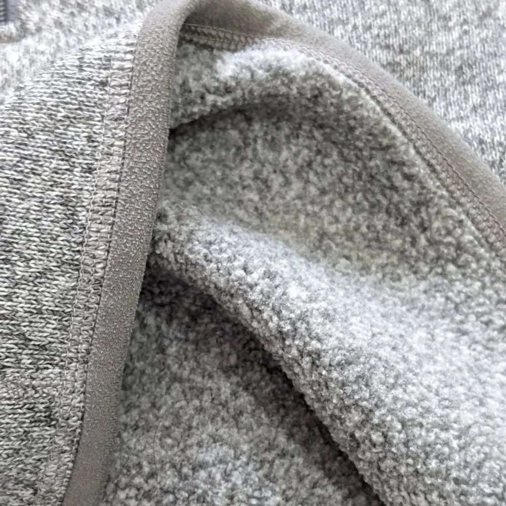 Patagonia Quarter Zip Pullover Better Sweater Fleece Women's sz S in White Birch